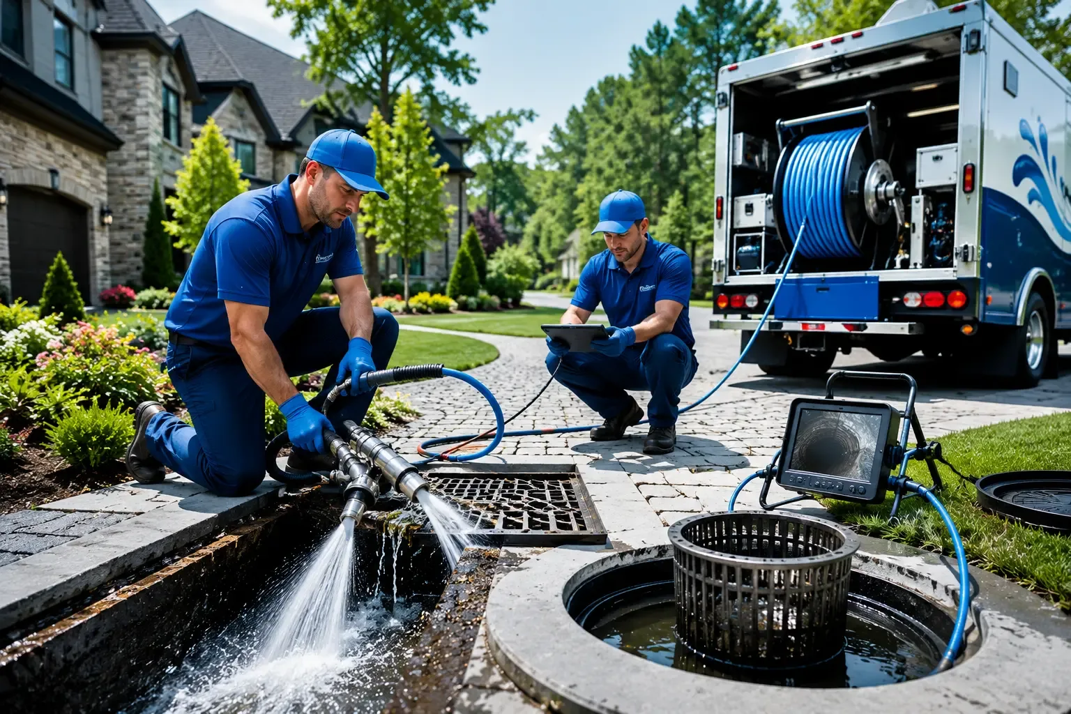 Local outdoor drain cleaning professionals in Cumberland Foreside, ME